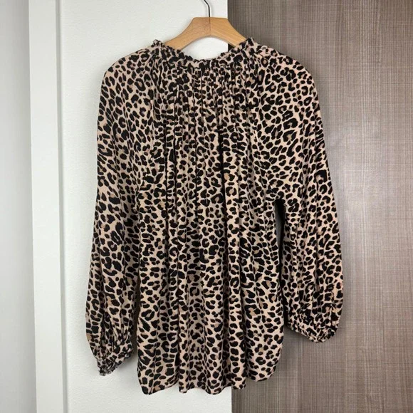 Zadig & Voltaire Theresa Leo‎ Print Blouse - Picture 9 of 13